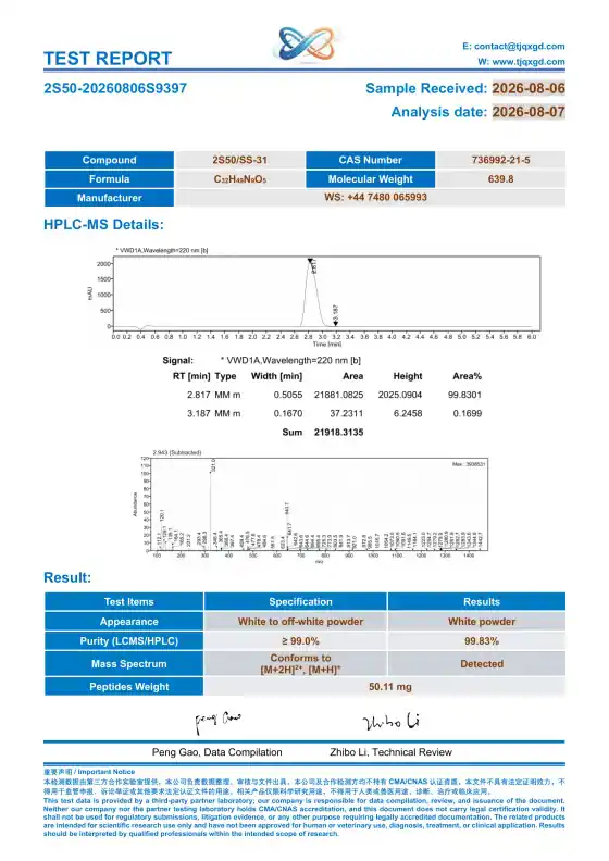 SS-31 Third-party test report thumbnail